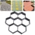 Import Paving Mould DIY Path Brick Mould Plastic Floor Tile Cement Concrete Mould Stone Walking Path Maker Road Garden Supplies from China