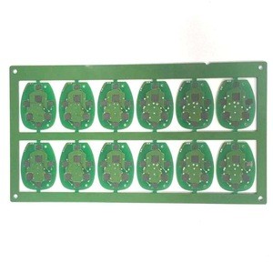 PCB manufacturer high quality Fr4 94V0 OSP Double Sided PCB with carbon oil for car key