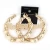 Import Personalized Letter Melanin 18k Gold 9CM Huge Bamboo Name Hoop Earrings Custom Bamboo Earrings from China