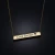 personalized  Name Necklace Stainless Steel Necklace Customize Bar Necklace