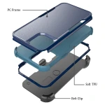 Phone Case For Samsung Galaxy S21FE Ultra A02 A52 A32 With Belt Clip Holster Defender Kickstand PC TPU Bumper Cover
