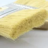 Pig hair wooden brush for oil paint wall paint, fine texture feel soft not wool brush, different size brush/