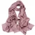 Import Plain Color Long Silk Scarf Solid Color 100% Silk Shawl from China