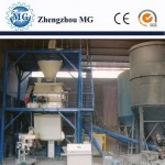 plaster of paris gypsum powder machine production line to Mix Sand and Cement hot sale
