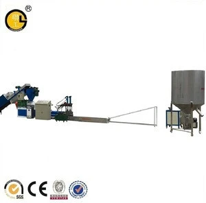 plastic film granulator machine/ pp pe film recycling pelletizing extruder