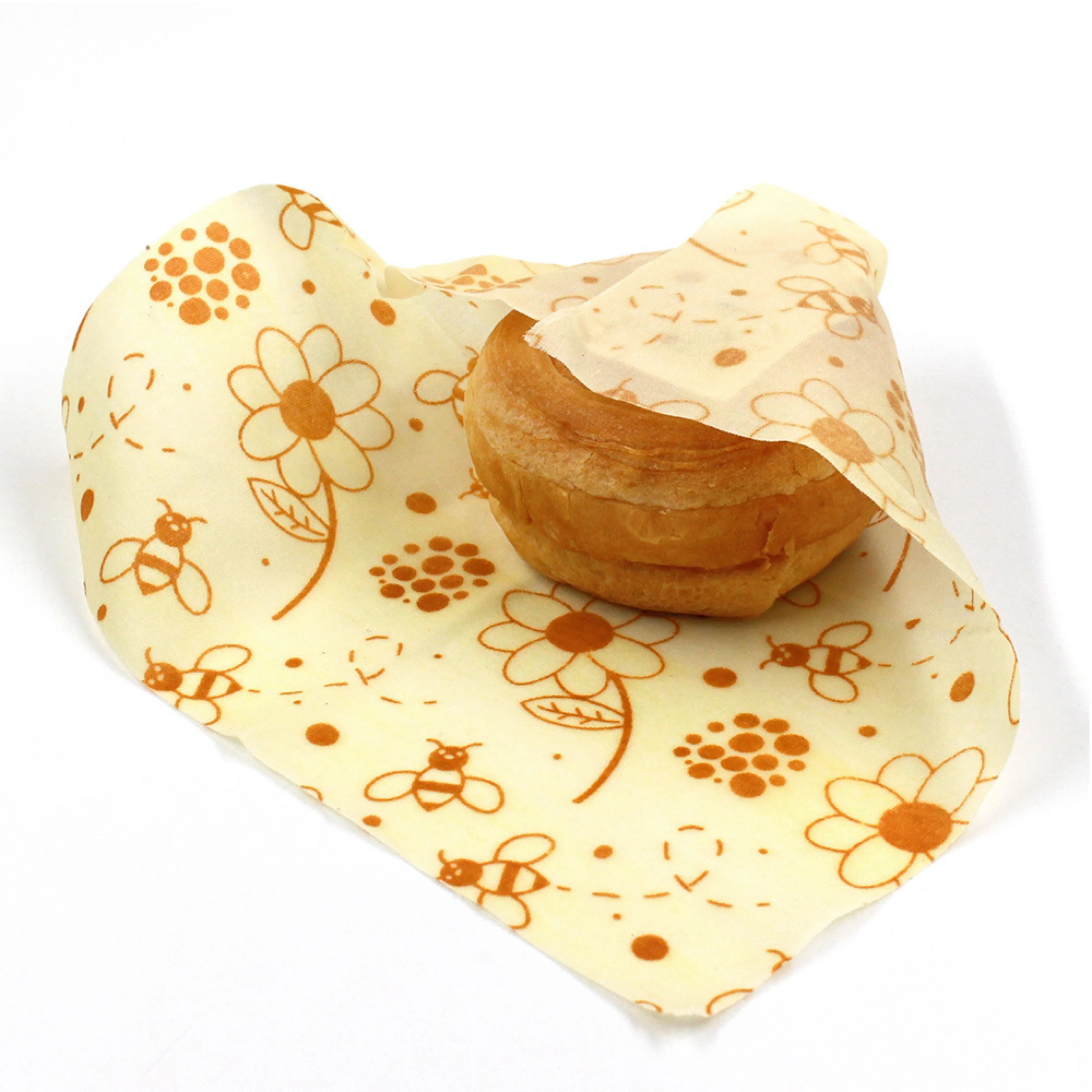 Plastic Free Beeswax Food Wraps Cover for Fruits &amp; Vegetables and Bowls to Keep Fresh