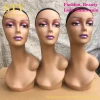 Plastic mannequin head supplier mannequin female with shoulders wig mannequin head stand