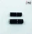 Import Plastic matte black round empty lipstick tube/case for wholesale from China