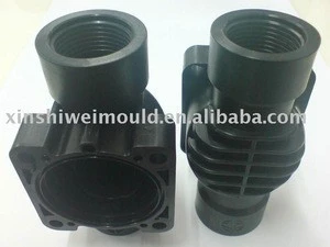 plastic product water valve design and processing
