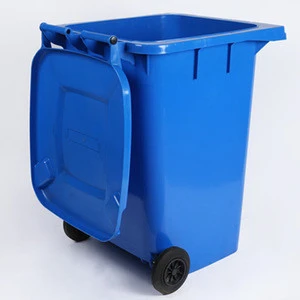 Plastic Waste Bin 360 Liter Outdoors Trash Can with Size 705*845*1110mm