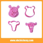 Plastic Winnie Bear Cookie Cutter Cake Cutter Cookie Tool