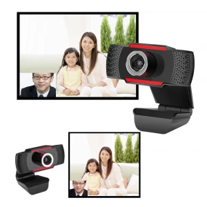 Plug and Play HD Online Schooling Video Meetings Camera Built-in Microphone Webcam
