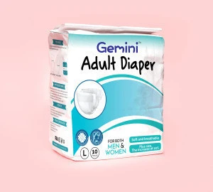 Plus-Size China Factory Price Disposable OEM 3D Leak Proof Adult Diaper