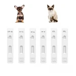 POCT blood veterinary machine/veterinary instrument kit CCRP test FSAA /CDV-Ag/CDV-Ab Quick test strip