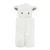 Import popular different styles warm soft safe fleece animal head rabbit elephant sheep bear baby blanket toy from China