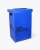 Import Portable waste bin collapsible pp corrugated bins from China