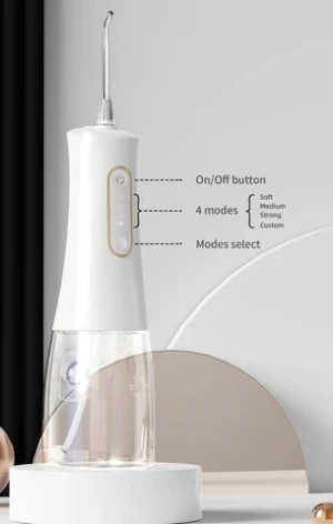 Portable Water Flosser Oral Irrigator 5 Modes Electric Type-c cordless Water Dental Flossers teeth cleaning