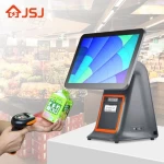 pos display stand  Android Terminal with 80mm Thermal Printer mesin kasir  vaccume  POS Terminal  maquina pos