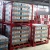 Powder coating warehouse storage logistics industry wleded collapsible stacking steel metal stack nestainer rack