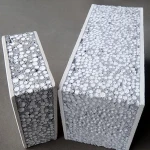 Prefab house green building material lightweight eps cement wall panel machine