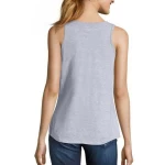 Premium Quality Comfortable Loose Fitted  Casual Tank Tops For Women Grey Color With OEM Service