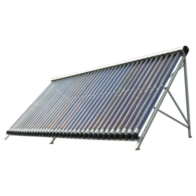 Pressurized heat pipe solar collector, solar heater system