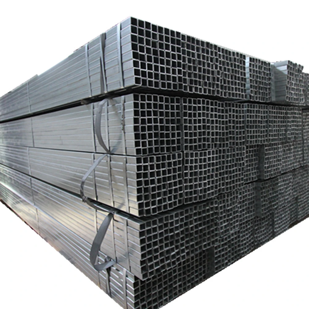 prices of steel profiles ! 1/2&quot; square galvanized tubing in 14 gauge / carbon galvanized square tube