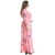 Import printed dresses for fat lady OEM ODM floral dress plus size floral maxi dress from China