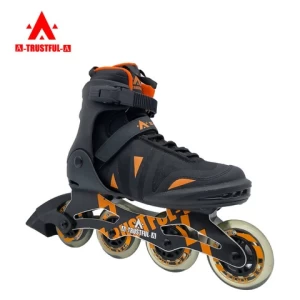 Professional Four Wheel Patines retractable Adjustable roller skate shoes Inline Speed Skate