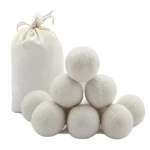 Professional Natural white sheep wool dryer ball