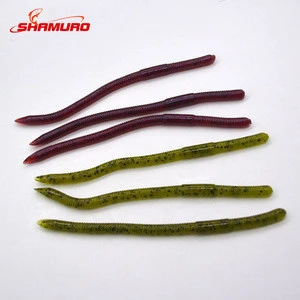 Professional Quality Fishing Lures Plastic Soft Fishing Worm Baits Senko Worms With Salt Fishy Smell Isca Pesca