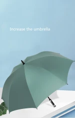 Promotion Custom Logo Print Accept Outdoor Use 16/24 Ribs Automatic Golf Umbrellas