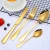 Import Promotion Stock Stainless Steel Silverware Flatware Set Knife Spoon Fork Dinnerware Tableware Cutlery Set from China