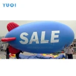 Promotional activities inflatable flying helium blimp | Custom advertising inflatable airship blimp balloon for sale