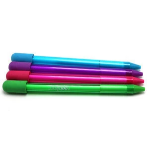 Promotional cheap wholesale  plastic mechanical pencil with eraser color lead