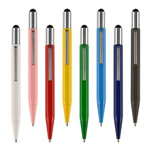 Promotional Stylus Pen Gift Stylus Touch Screen Pen Mix Color Metal Stylus Ballpoint Pen With Logo