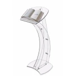 Pulpit Furniture cheap Unique design hot sale and modern custom acrylic podium pulpit lectern