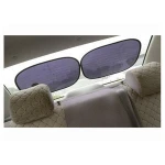 Pvc car static cling sunshade,cardboard cute car sunshade