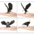 Import Pvc domineering flying black eagle plastic animal toy from China