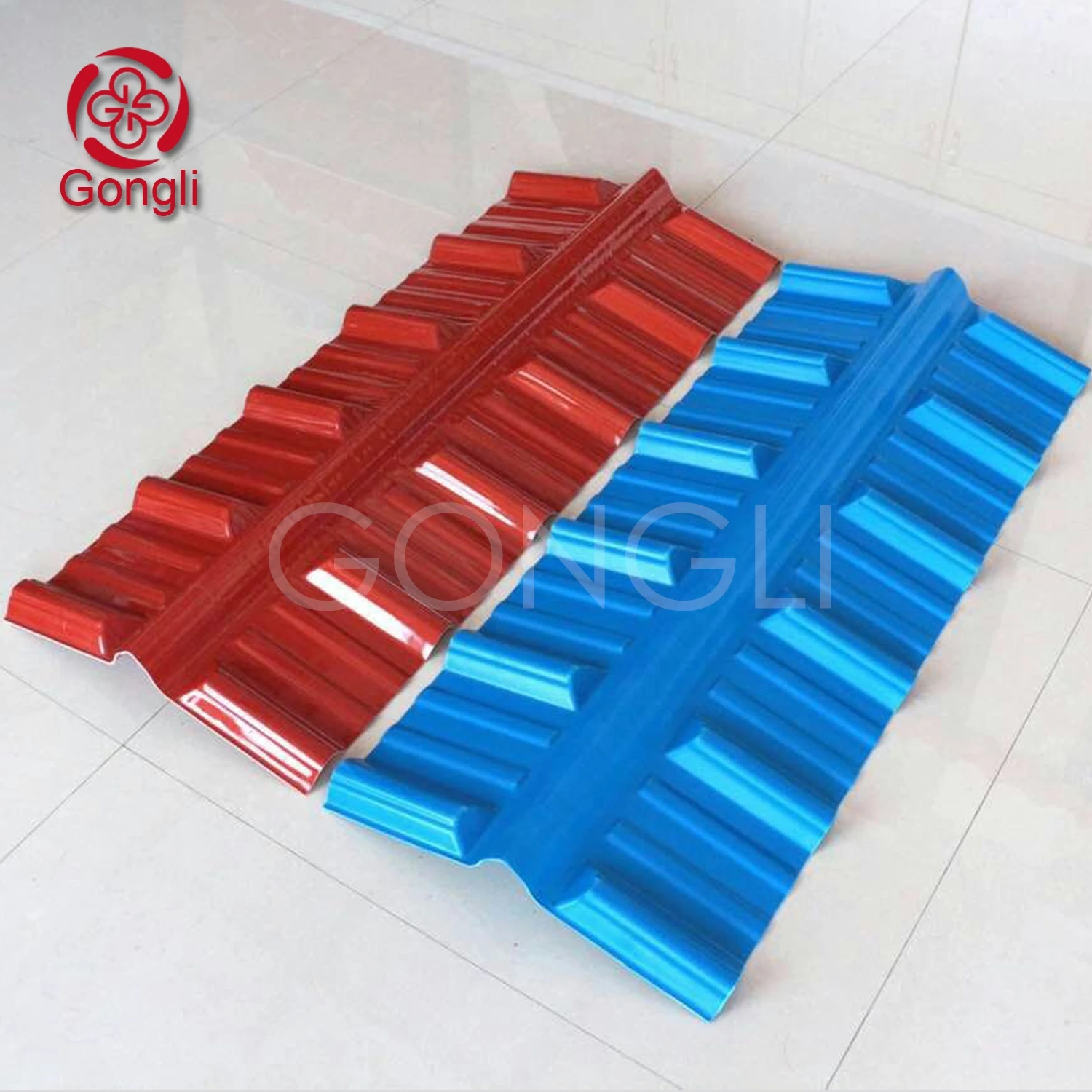 PVC Trapezoid roofing  full set accessories