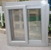 PVC&amp;Aluminum frame glass customized sound insulation reception sliding window