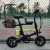 Import quick release electric bike removable luggage basket with children safety front seat bicycle rear basket from China