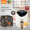 RAF cross-border intelligent touchable air fryer 5.8L large capacity home automatic intelligent function