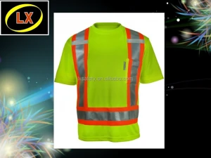 Reflective Safety Lime Tshirt