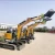Import Retractable shoes 2 ton mini excavator with quick hitch digging bucket and canopy from China