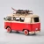 Import Retro Handmade VW Bus model Kombil W/SKIING 1:18-SCALE for Home Decor from China
