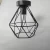 Import Retro lamp covers light metal wire cage for bulb protector lamp guard cage for vintage ceiling lamp from China