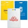 Reusable Custom Printing Die Cut Plastic Handle Shopping Bag with Own Logo