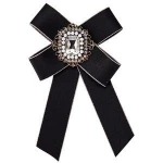 rhinestone brooch,ribbon bow brooch,christmas brooches(EJ1200)