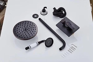 round ORB color hidden shower set